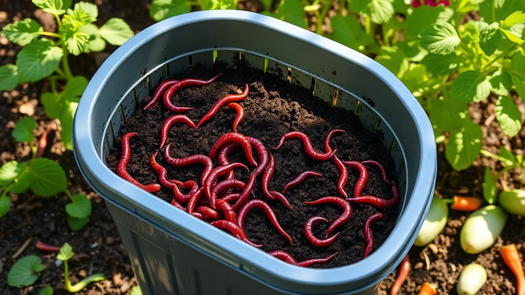 diy worm bin solution