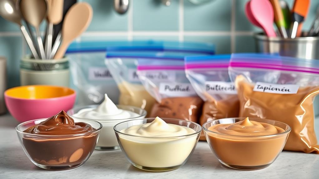 frozen pudding varieties guide