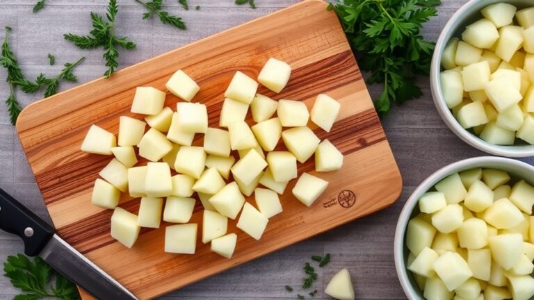 Mastering the Art of Cutting Potatoes Into Cubes: Simple Kitchen Hacks