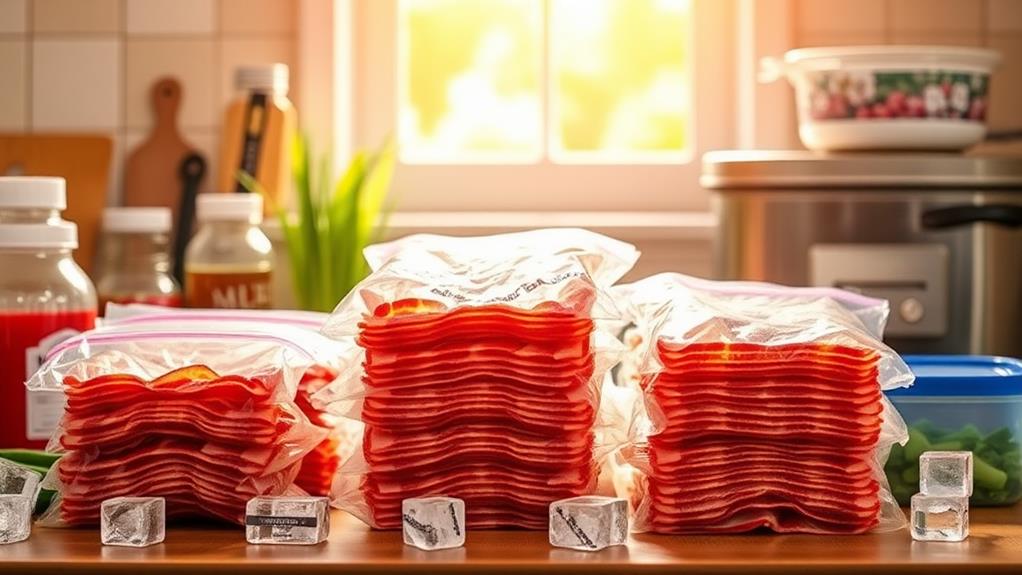 long term bacon storage tips