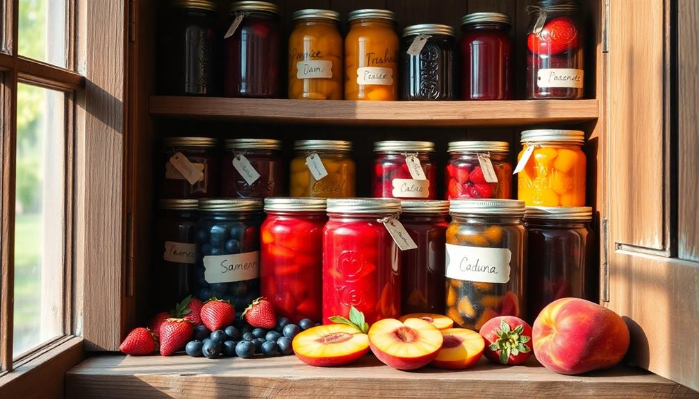 properly storing homemade jam