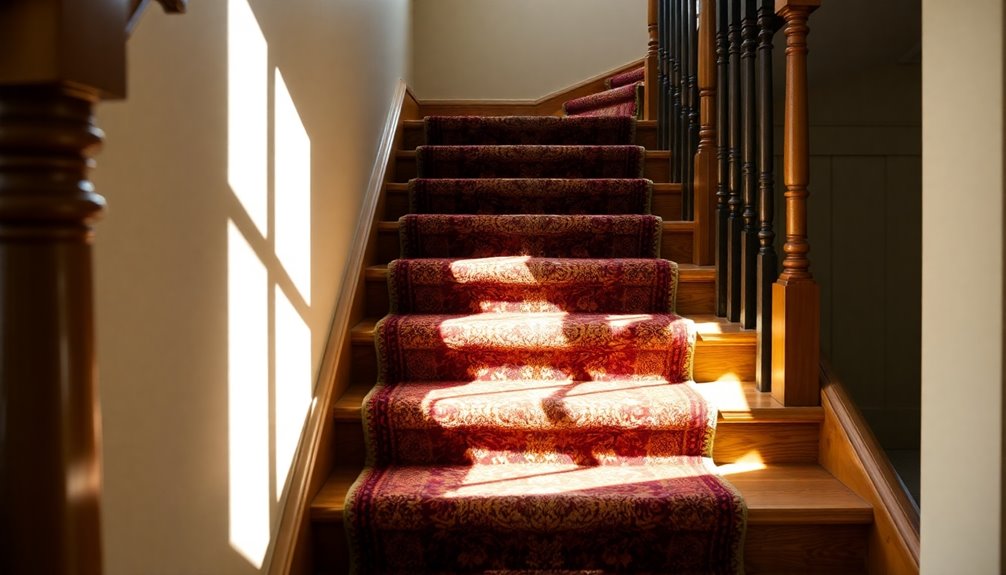 caring for carpeted stairs