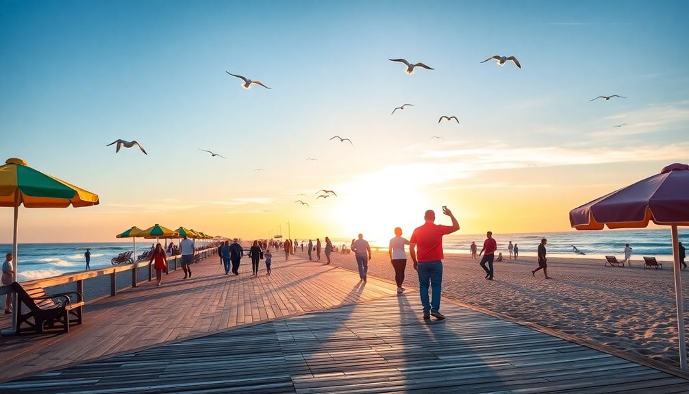 picturesque waterfront strolls