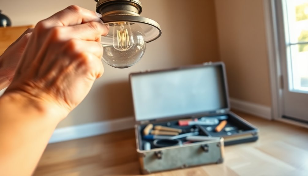 upgrading home lighting fixtures