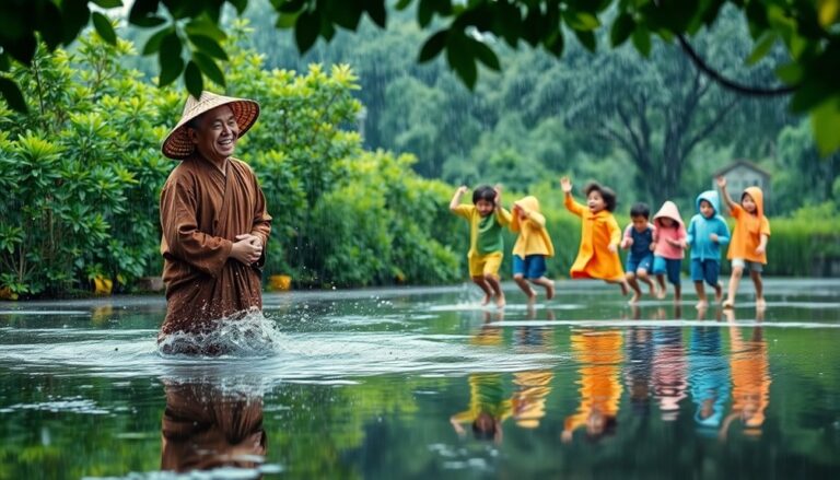 Monk Tarp Rainstorm: Activities That Combine Fun and Frugality