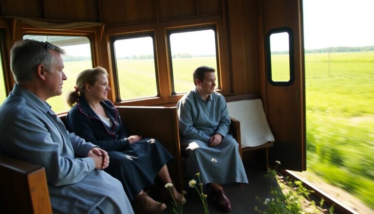 Why Amish Ride Trains: Lessons in Frugality and Simplicity