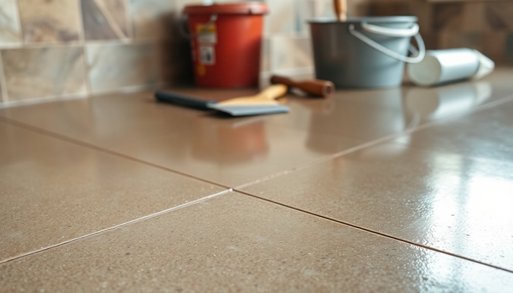 asbestos floor sealing guide