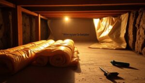 budget friendly crawl space insulation