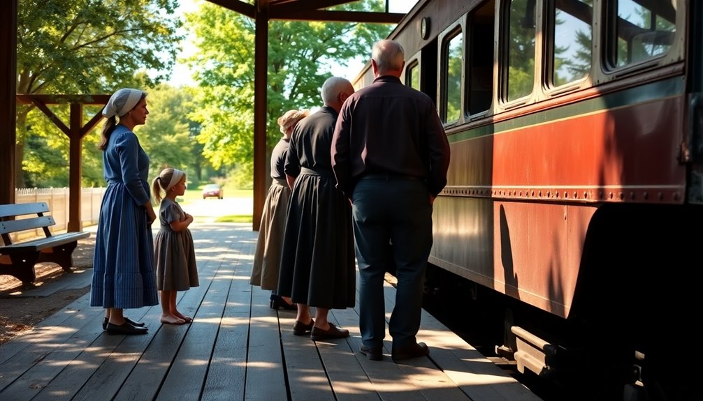 non amish friends providing rides