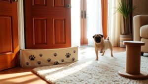 prevent pug door scratches