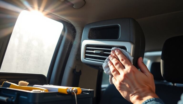 Van Rear AC Vent Maintenance: Frugal Tips for a Comfortable Ride