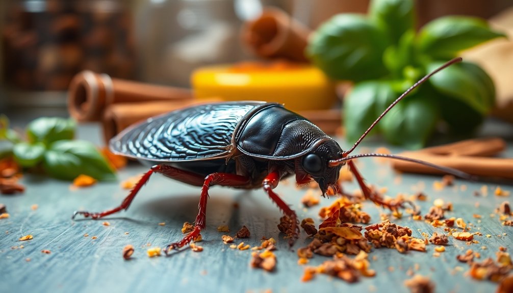 cockroaches have strong olfactory senses