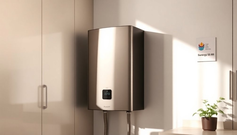 energy efficient water heating savings
