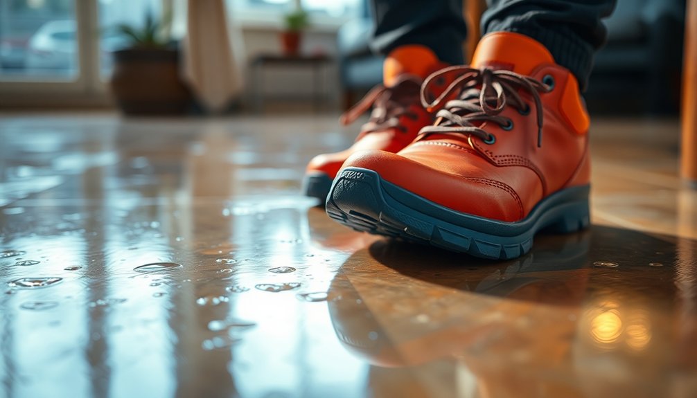 safe comfortable slip resistant footwear