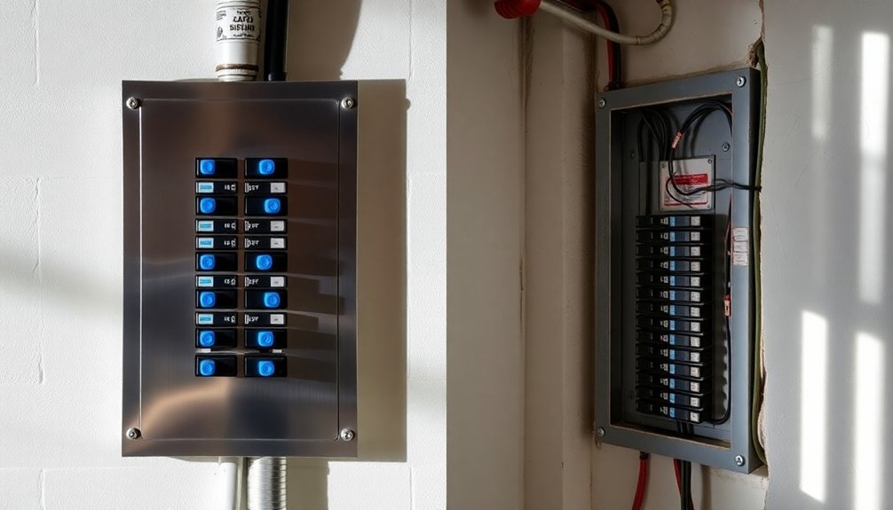 service panel cost comparison