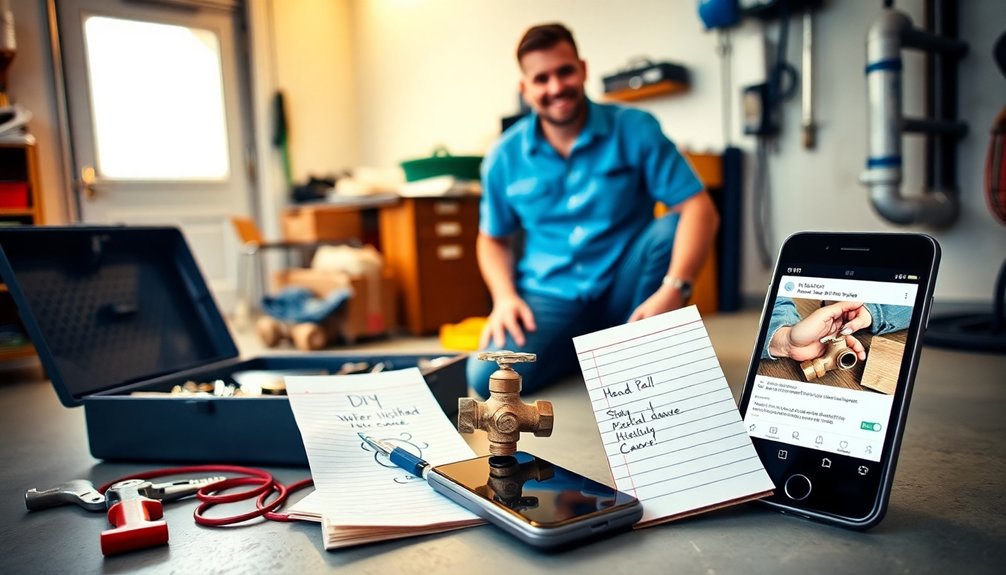 diy water shut off valve installation