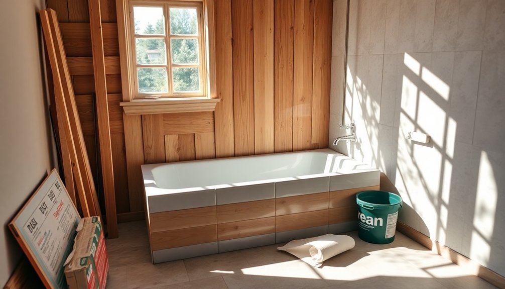 gather materials start construction