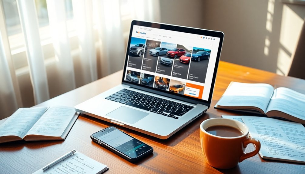 online vehicle shopping tips