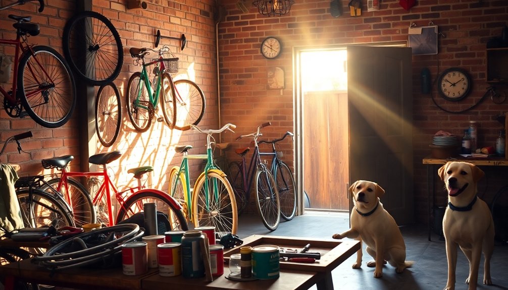 repair and recycle bikes