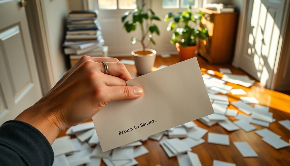 stop previous tenant mail