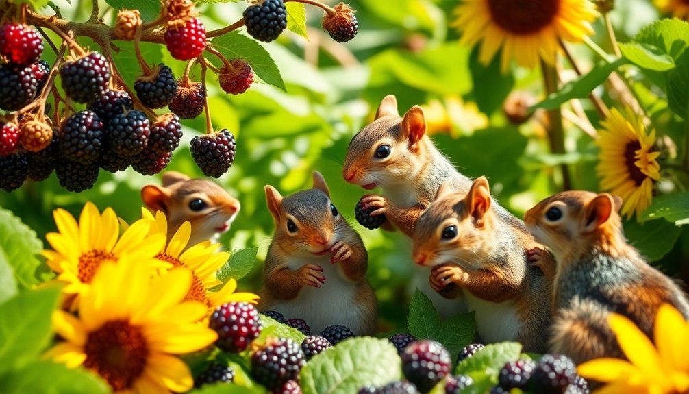 decoy crops distract squirrels