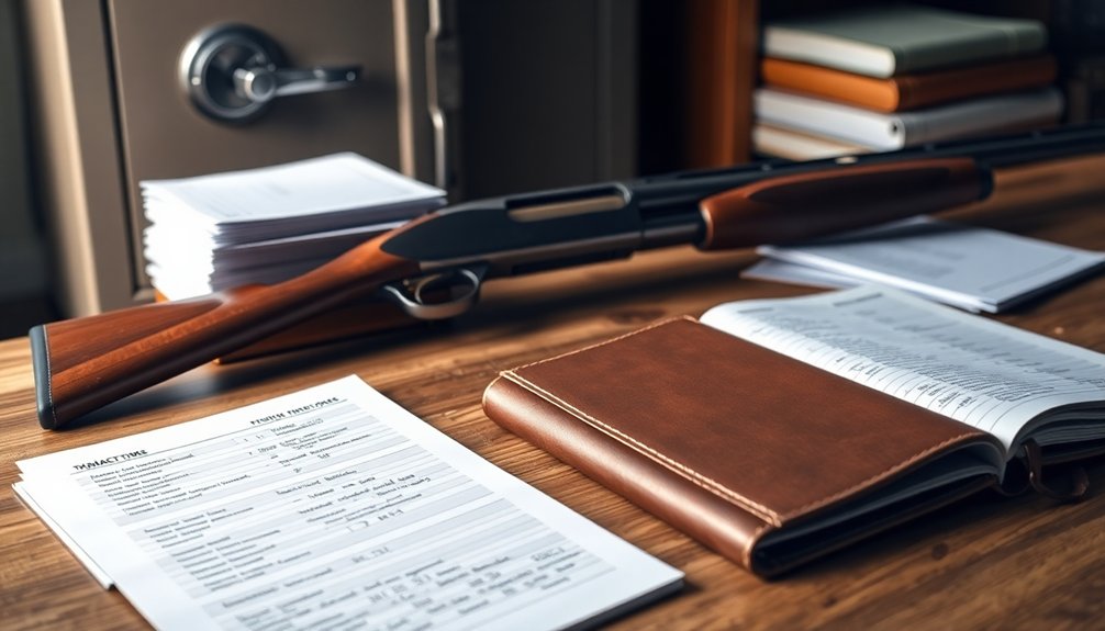 document firearm sale records