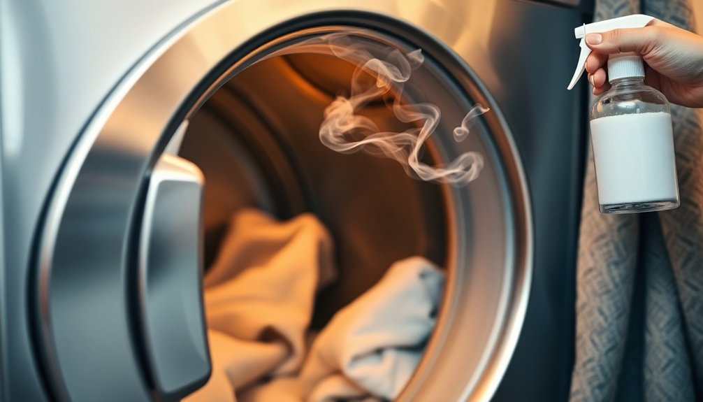 dryer smell problem diagnosis