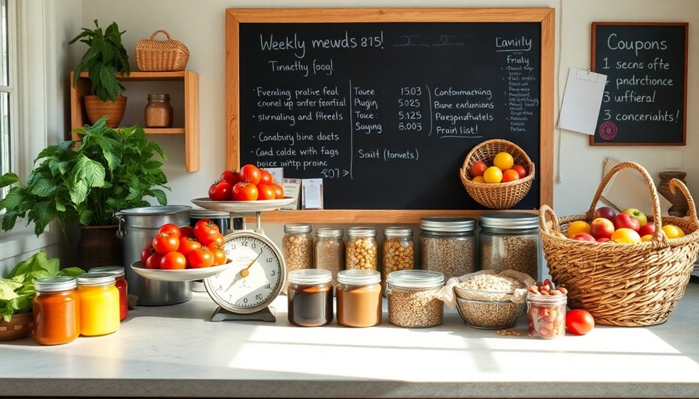 grocery savings through organization