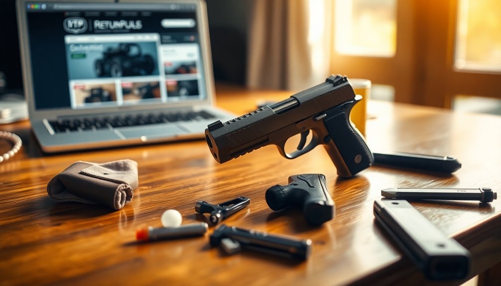 handgun sale preparation steps