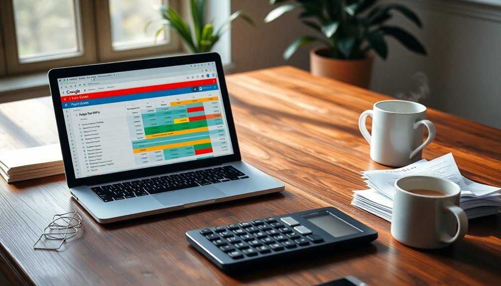 monthly budget setup process