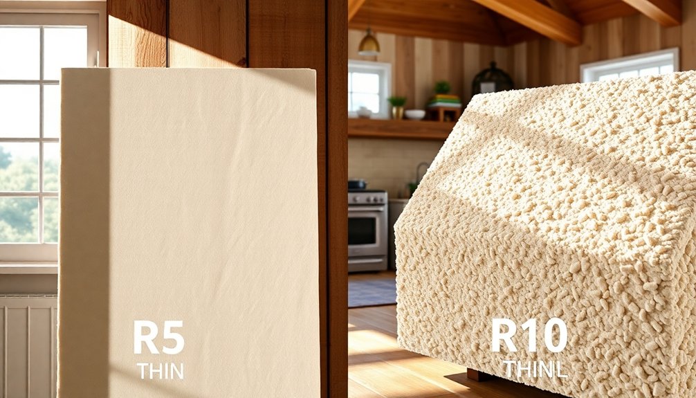 r5 versus r10 insulation costs
