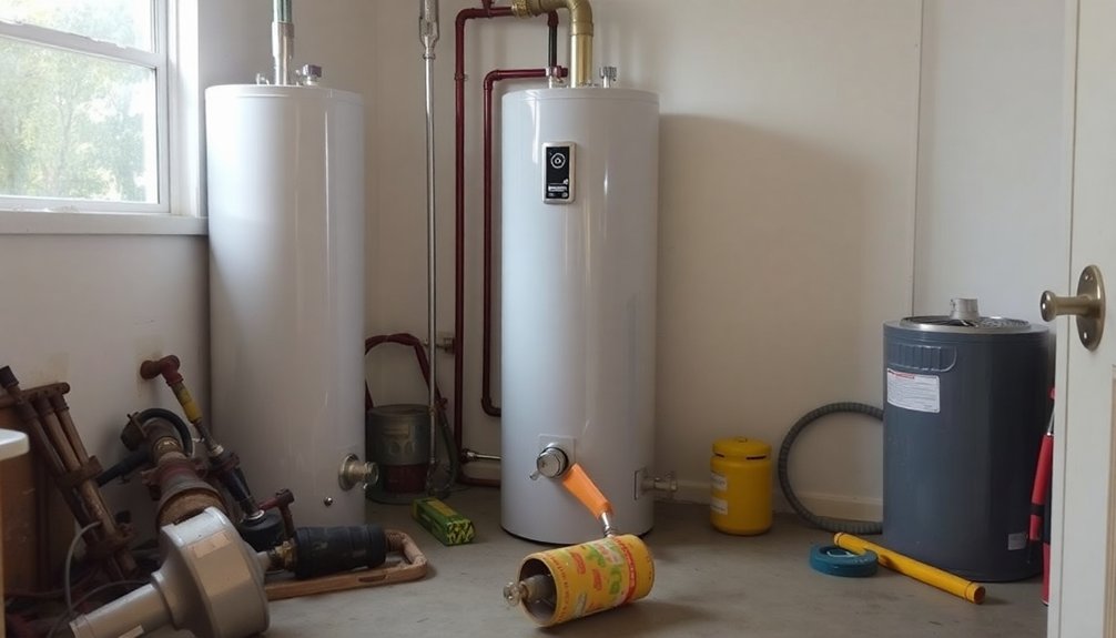 upgrade aging water heater components