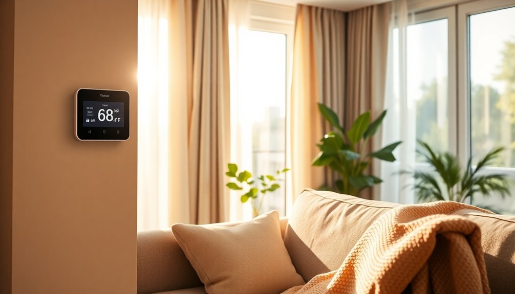 energy efficient thermostat adjustments