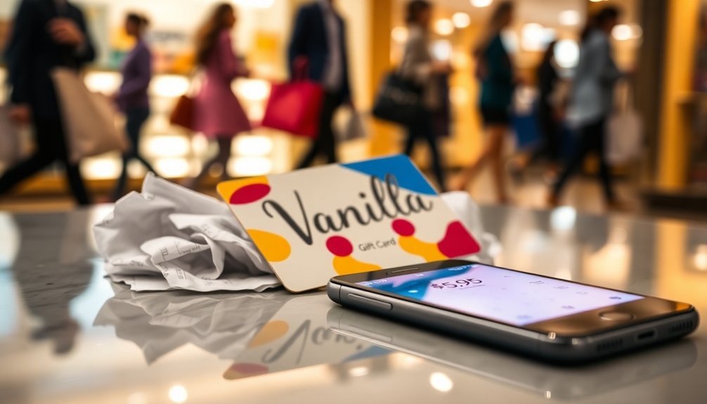 vanilla gift card fees