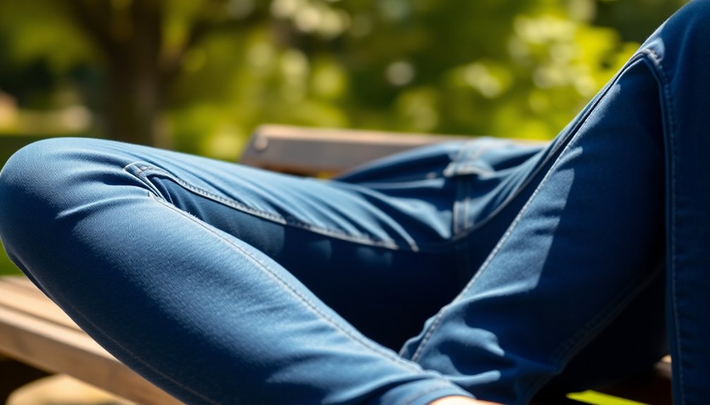 comfortable stylish flexible jeans