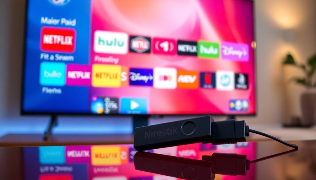 diverse streaming app offerings