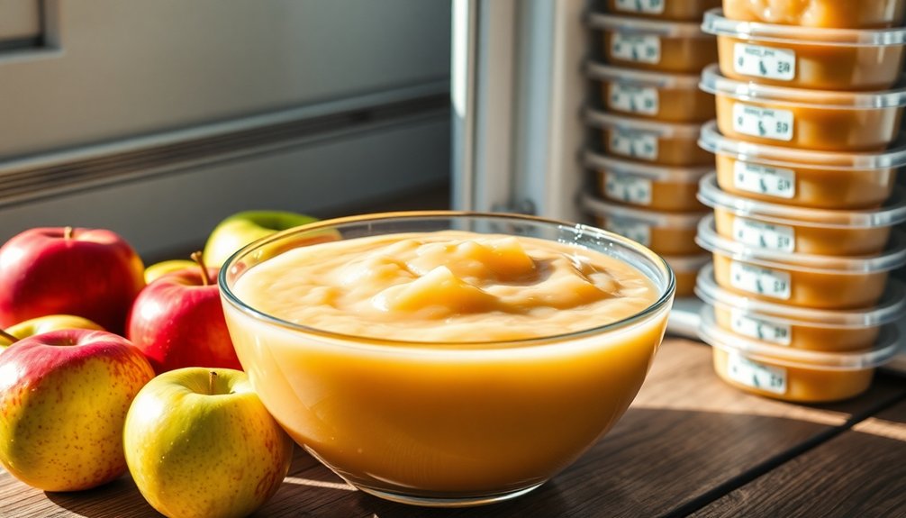 freeze apples for freshness