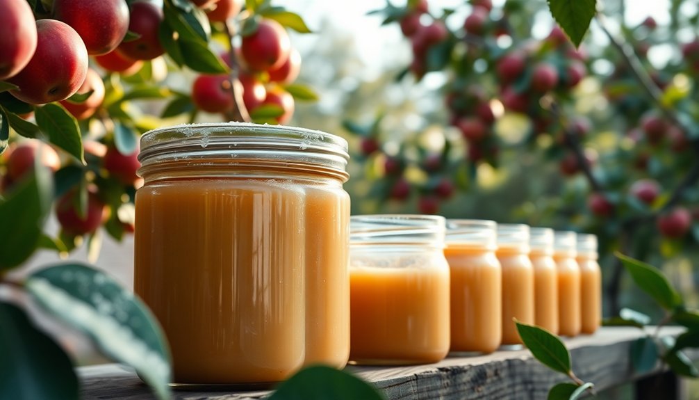 freeze applesauce for freshness
