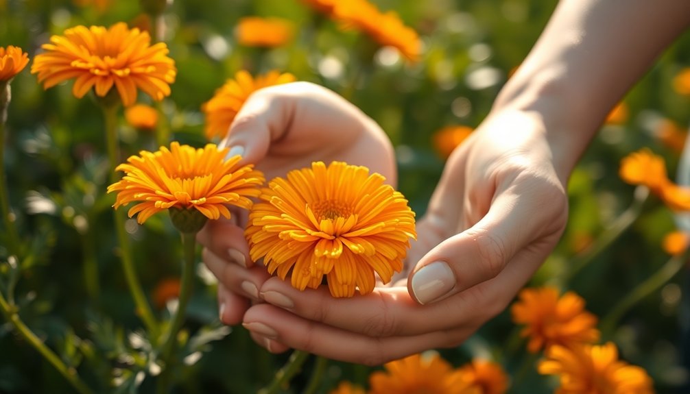 harvest at full bloom