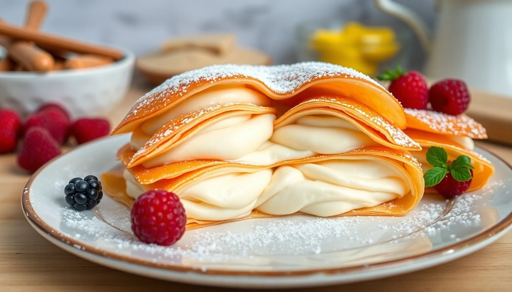 napoleon pastry assembly techniques