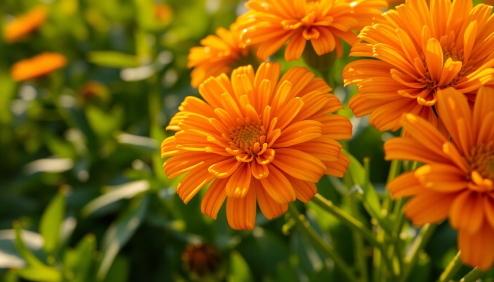 optimal calendula harvesting timing