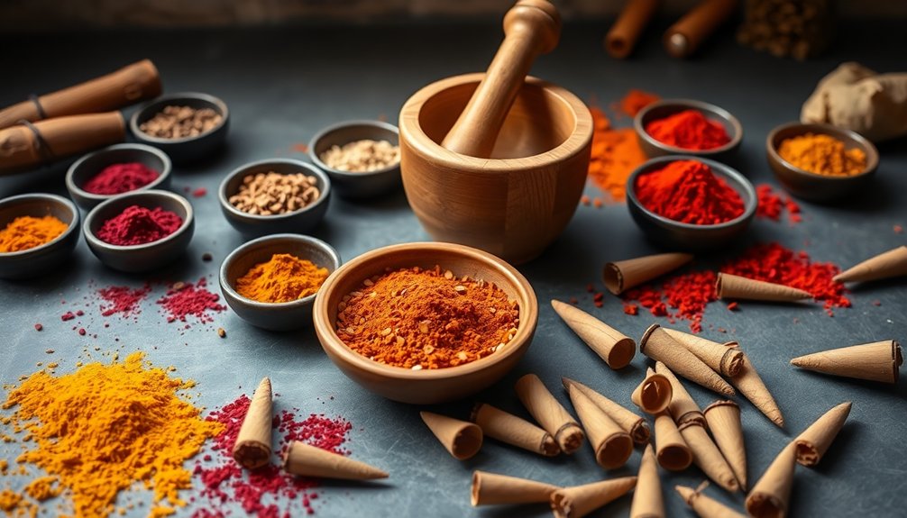 prepare and dry incense