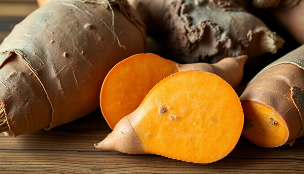 sweet potatoes misnamed as yams