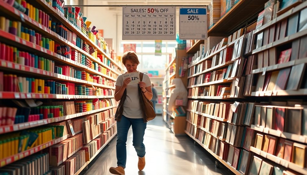 timing shopping for discounts