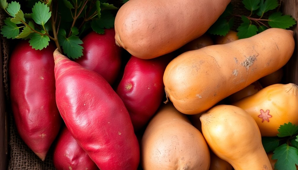 vibrant sweet versatile tubers