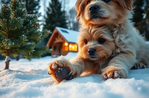 winter paw protection diy