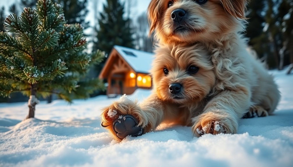 winter paw protection diy