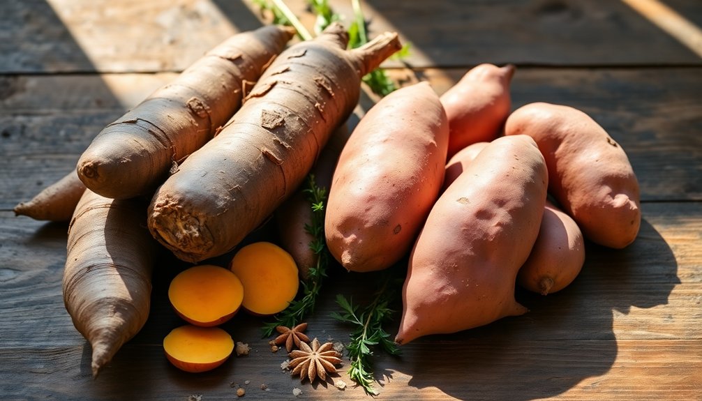 yams and sweet potatoes comparison