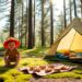 camping with toddlers affordably