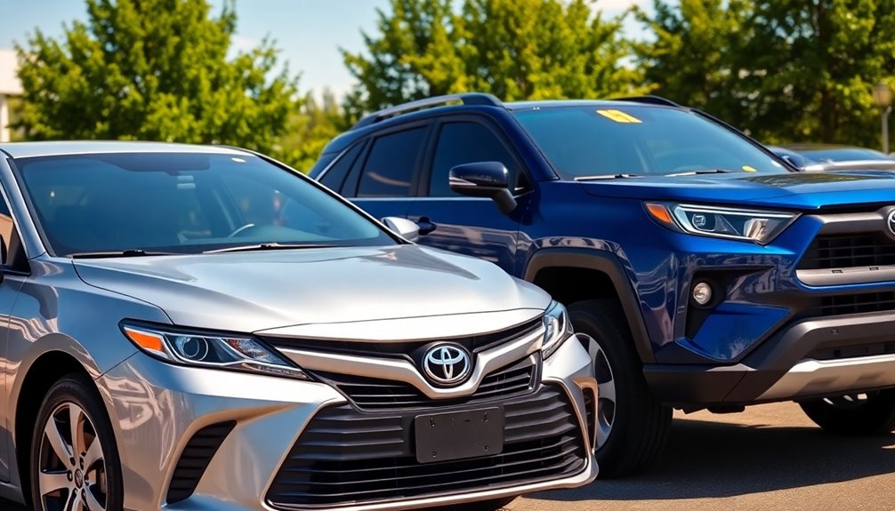 camry cheaper rav4 insurance savings
